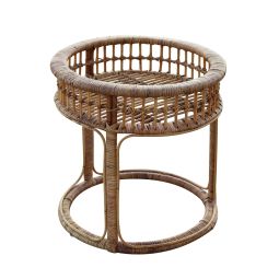 Ratán natural da mesa de resfriamento parma 57x57 cm