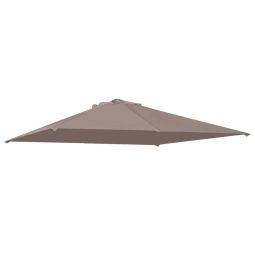 Toldo de reposição para pérgola 300x300cm poliéster color beige Outsunny