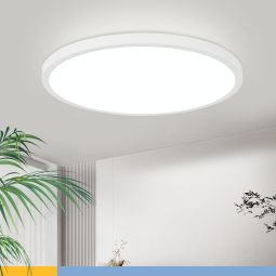 Nettlife lâmpada de teto LED casa de banho ø30cm lâmpada do quarto lâmpada