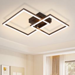 Nettlife conduziu a luz de teto da sala de estar-20w branco quente lâmpada
