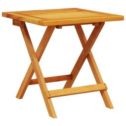 Mesa de apoio para jardim 40x40x40 cm madeira de acácia maciça