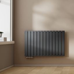 Emke radiador água quente aço plano camada única antracite 63x100 cm