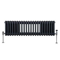 Radiador horizontal tradicional de 3 colunas 300 mm x 1012 mm