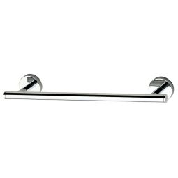 Kibath barra de toalha em aço inoxidável polido cromado med 45 cm