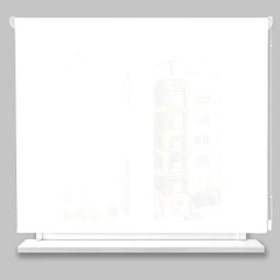 Estor enrollable screen basic 5% blanco 120x250cm.