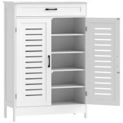 Sapateira 78x37x115,8 cm mdf color blanco Homcom