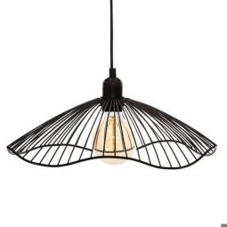 Suspensão de fio "galt" metal preto d34cm - atmosphera criador de interiore