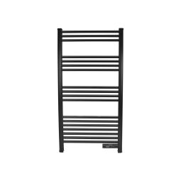 Toalheiro elétrico de parede ntw-11 preto 500w