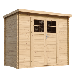 Caseta de jardín Timbela m310f+m310g, 2,63 m², con suelo
