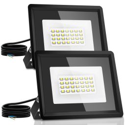 Aigostar foco LED outdoor 20w 1650 lúmen ip65, 4000 k, parque 2 peças