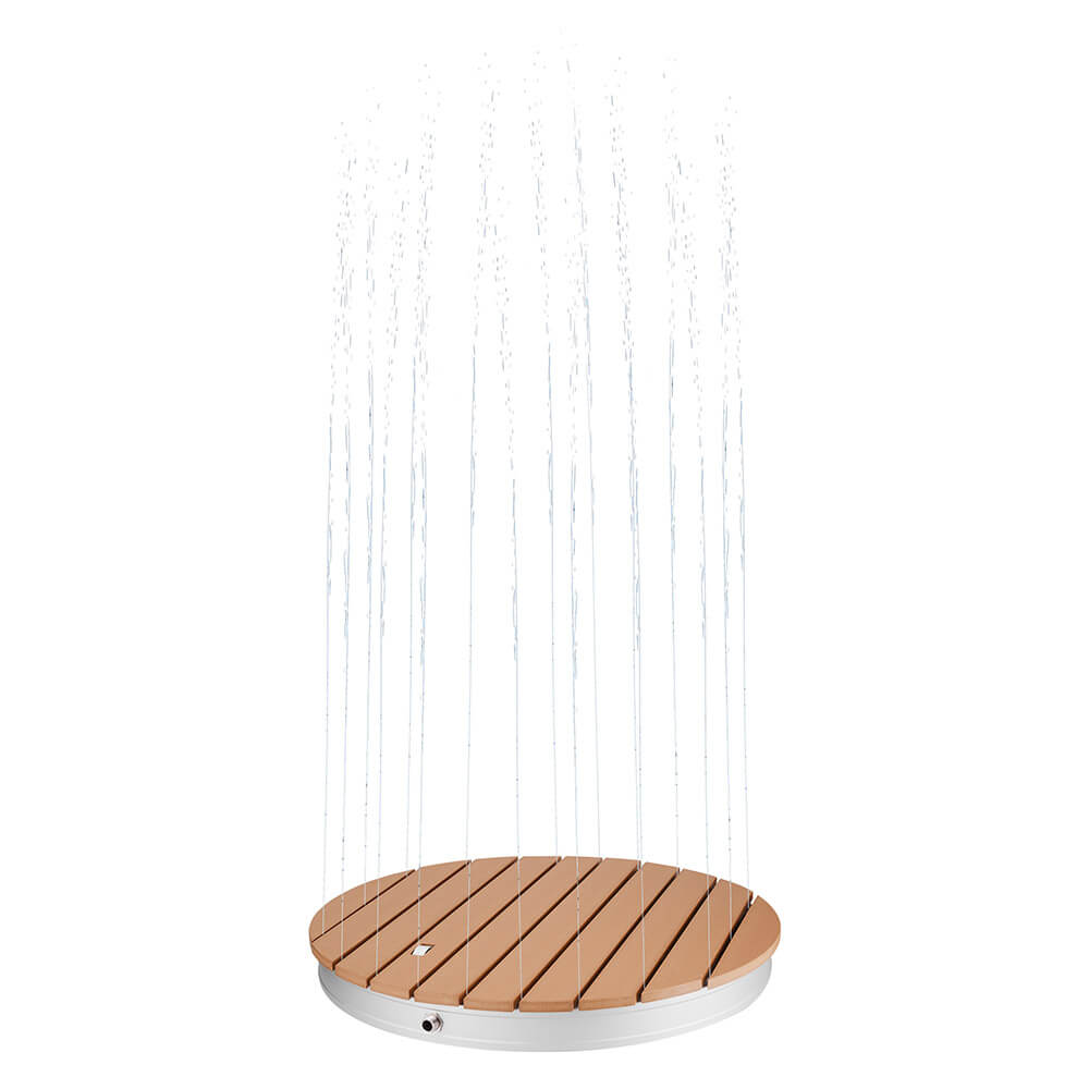 Ducha de suelo de wpc calia teka - ⌀ 70,5 cm