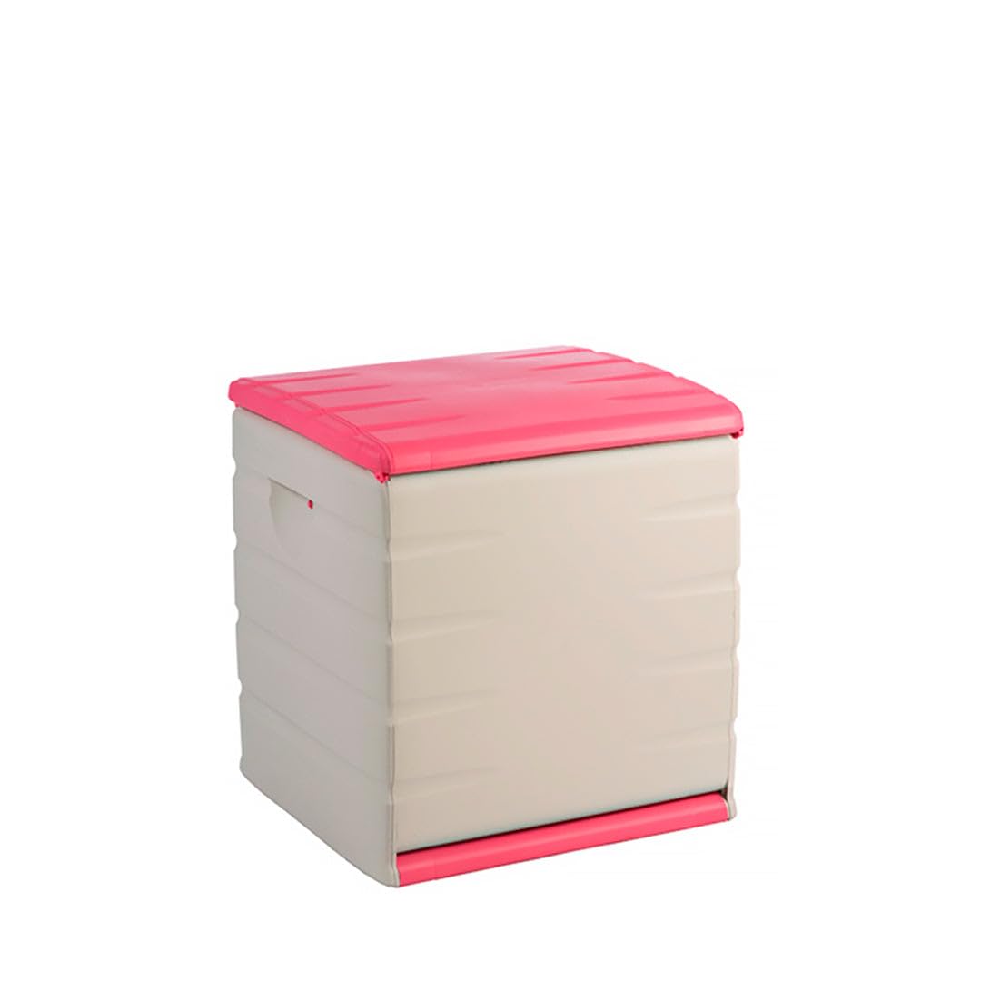 Baú 60 cm space-saver rosa 190 l | plastiken