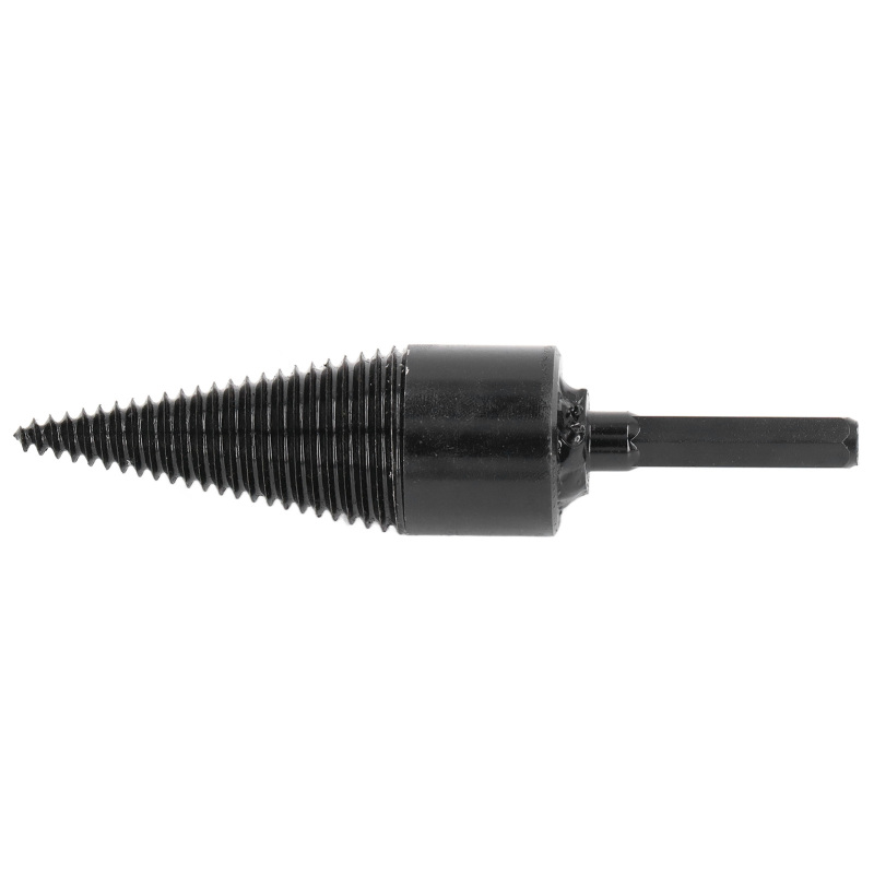Broca lenha 32mm carbono hexagonal preta partidor toros