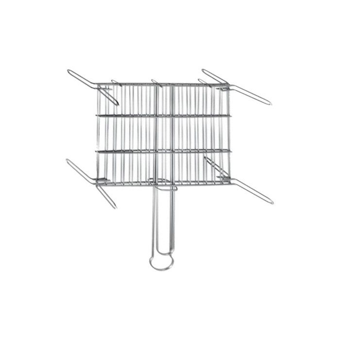 Churrasqueira dupla - zinco - 45x45cm - 76843
