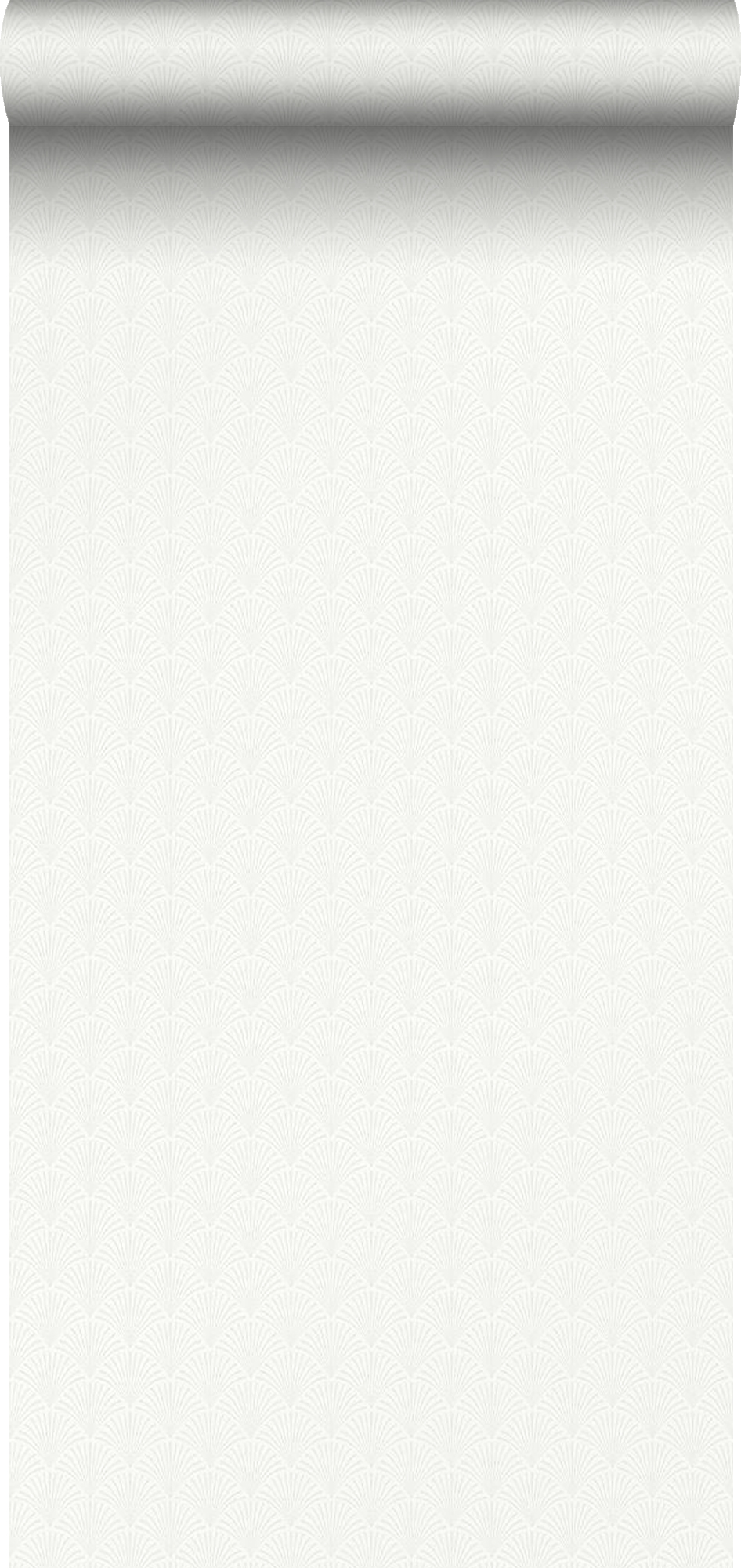 Borastapeter papel de parede motivo art deco branco - 53 cm x 11.2 m