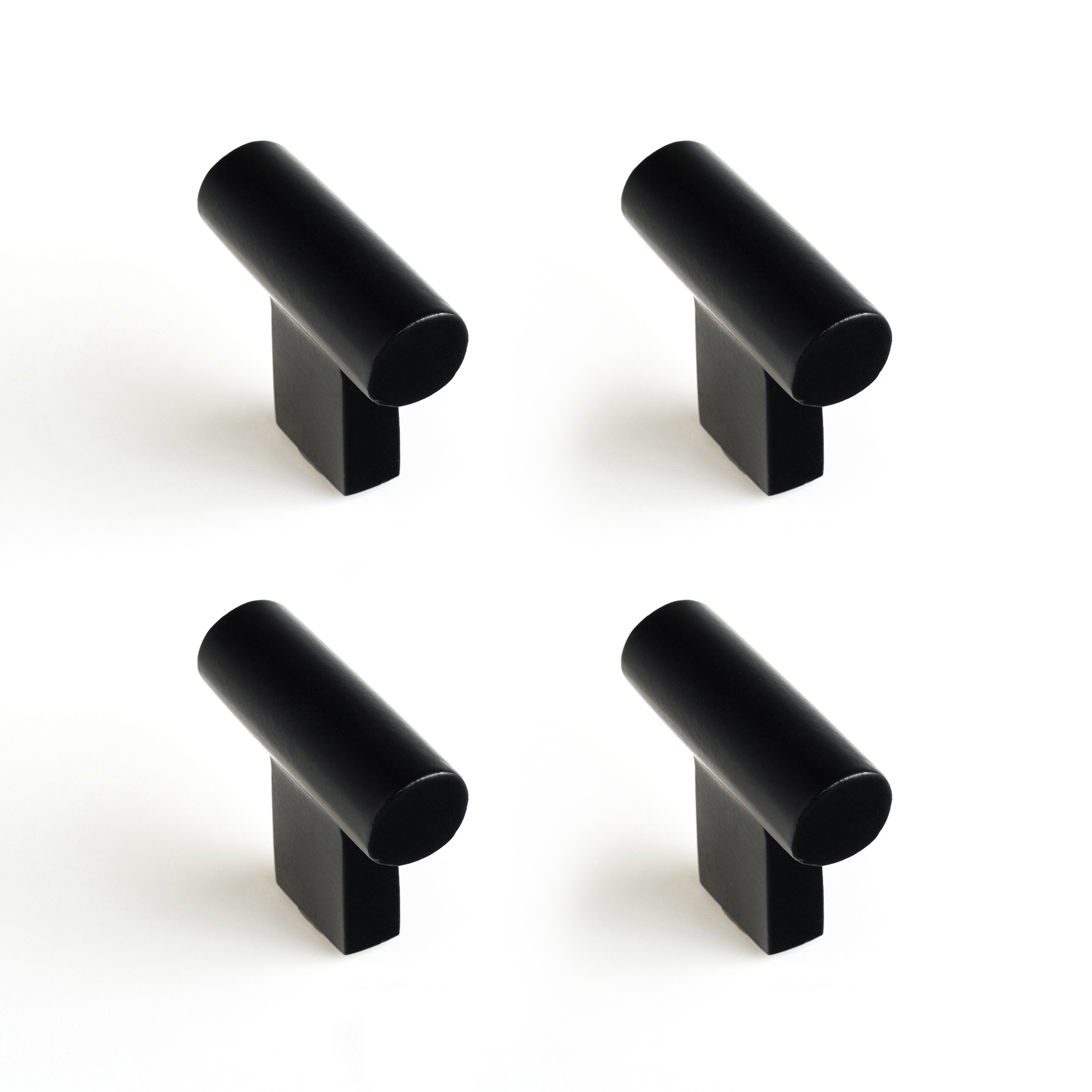 - botão de móvel em latão acabamento preto fosco | medidas 33*12*31mm | sis