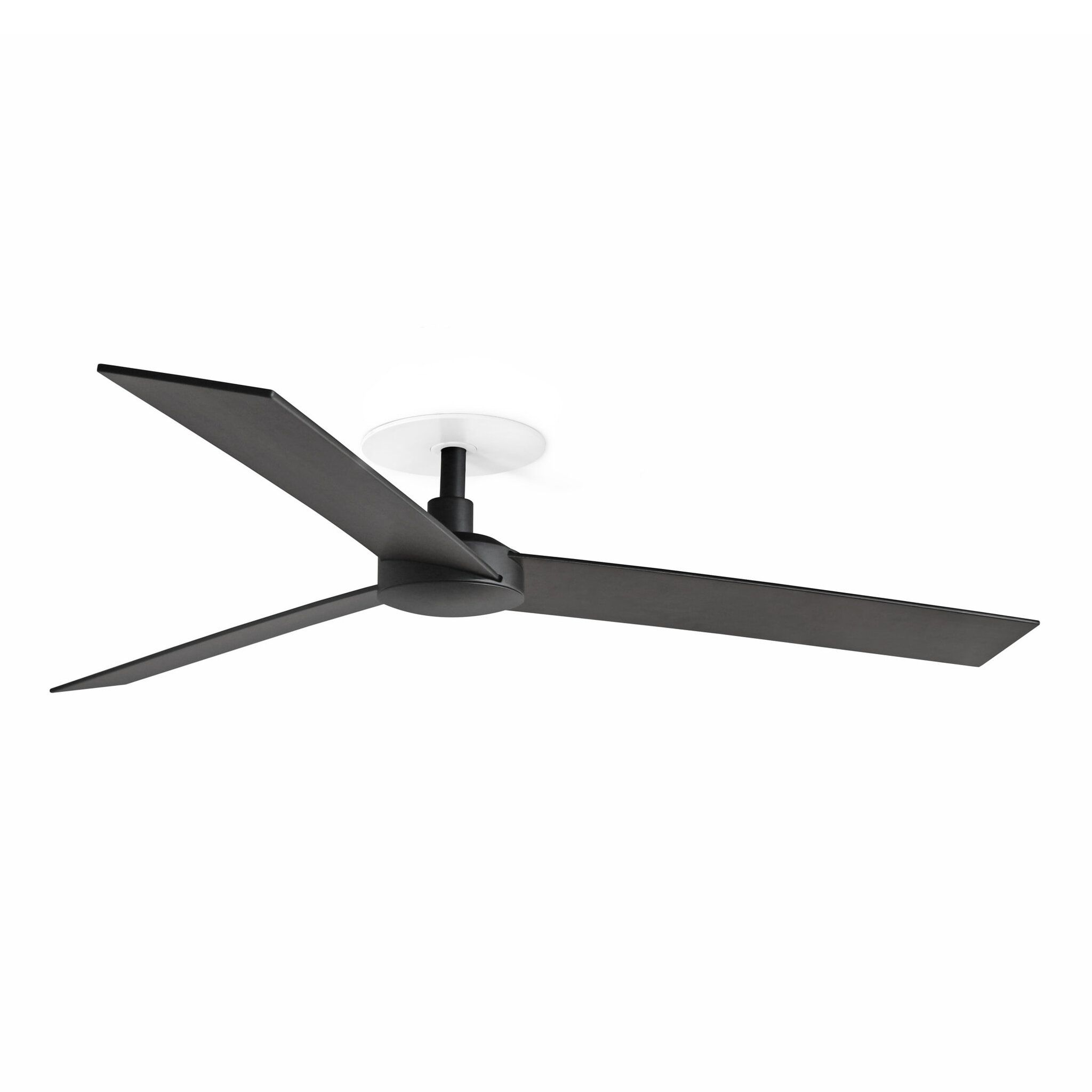 Ventilador de teto com pás em nogueira motor dc 6 velocidades inversão