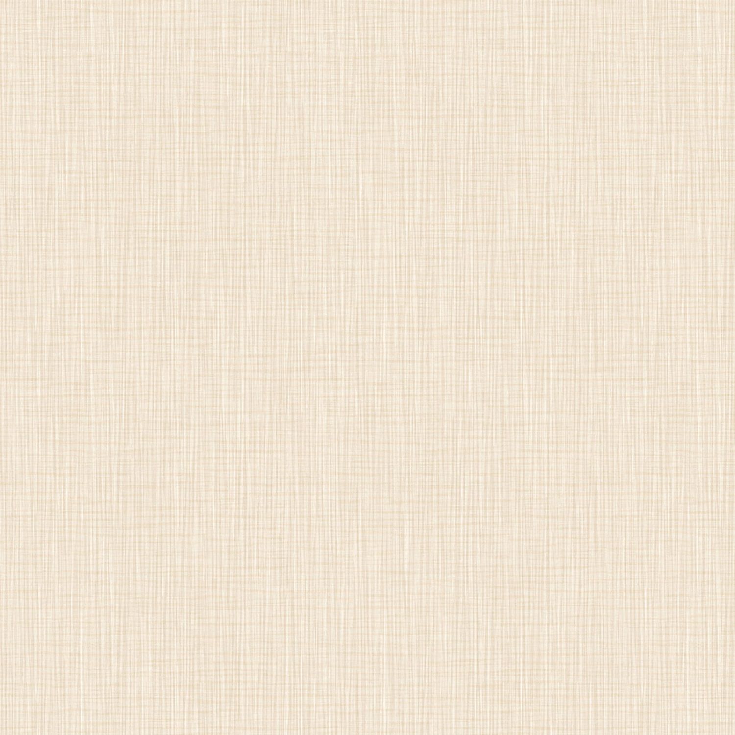 Zambaiti papel de parede textura de linho bege claro - 106 cm x 10 m