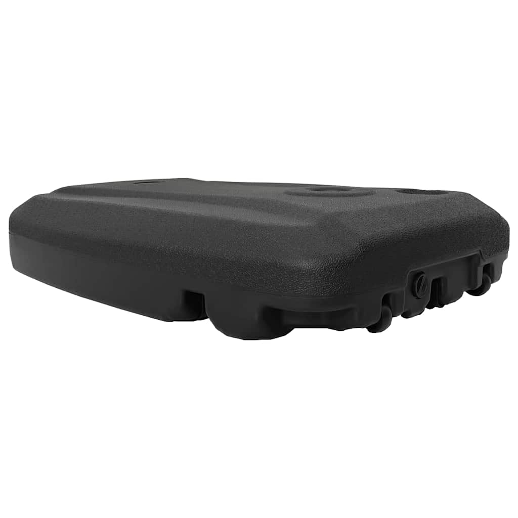 Suporte para guarda-sol de exterior preto