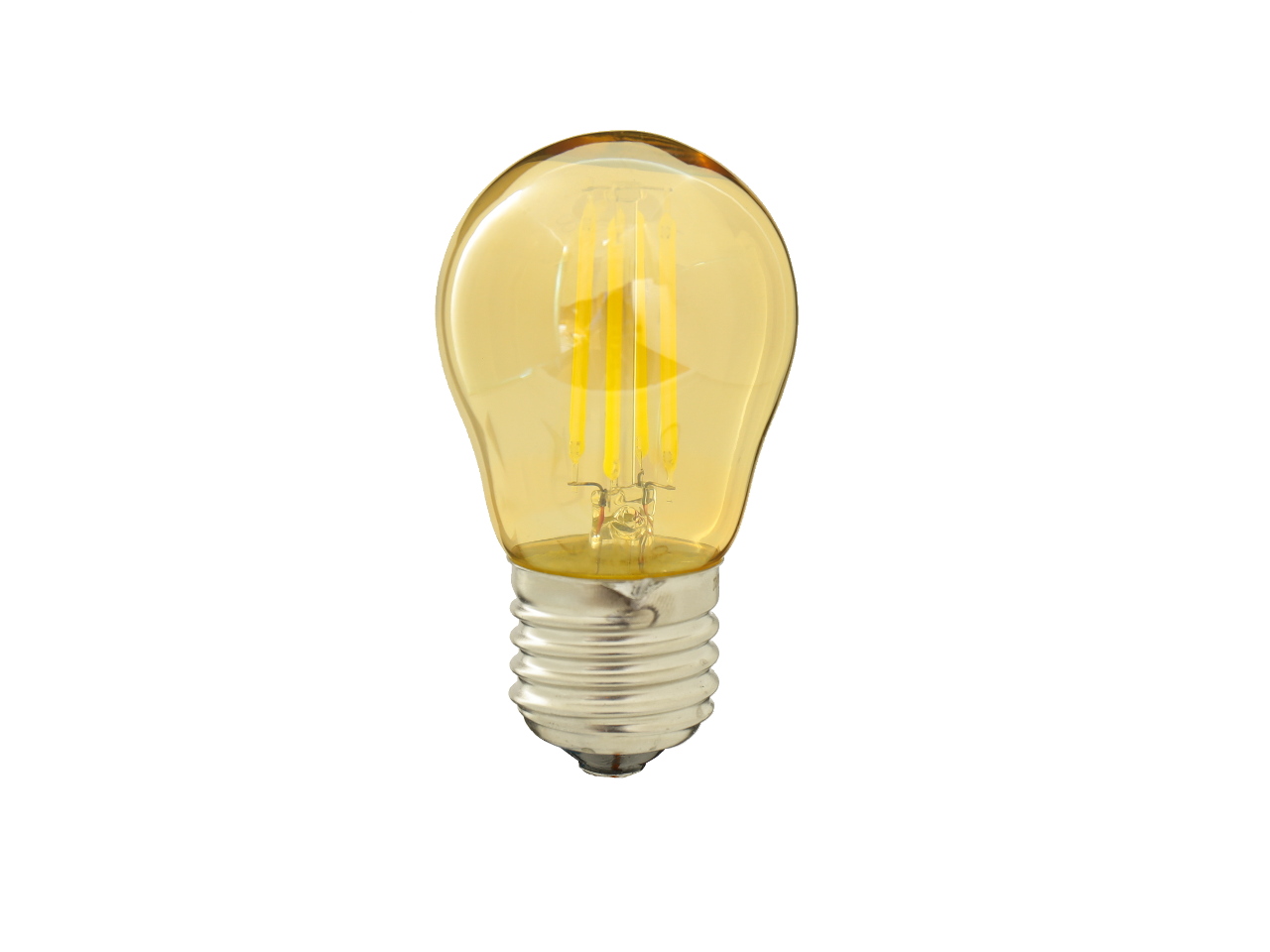 Lâmpada de filamento LED 4w g45 rosca de ouro E27 branco 4200k