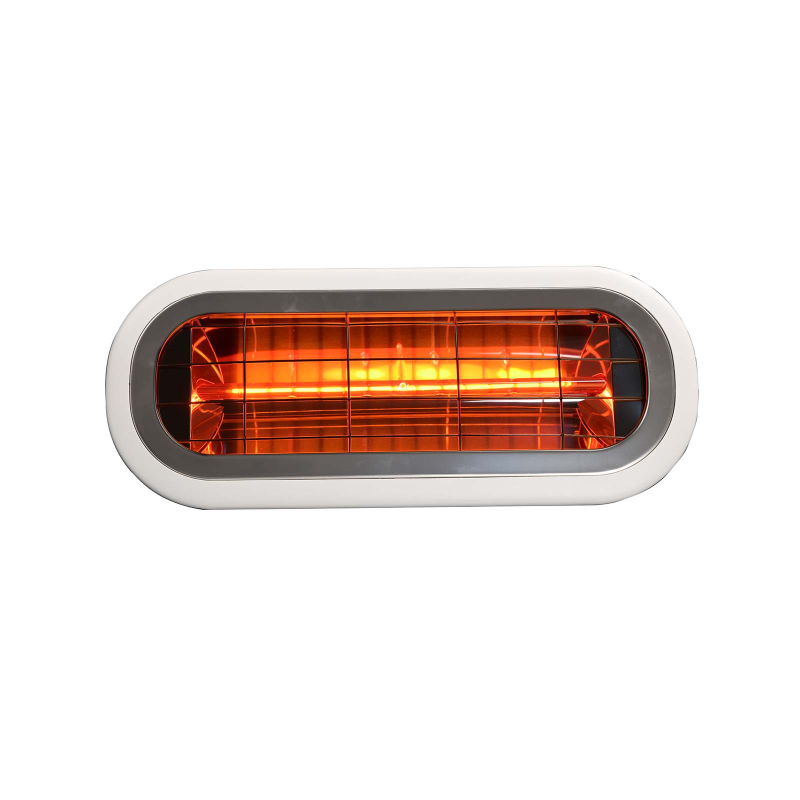 Aquecedor exterior de teto/parede a infravermelhos 2000w kekai slim wh