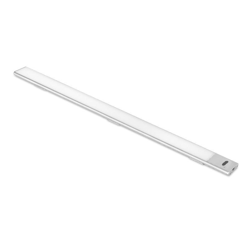 Emuca luz LED kaus recarregável por usb e com sensor switch, l 600 mm,