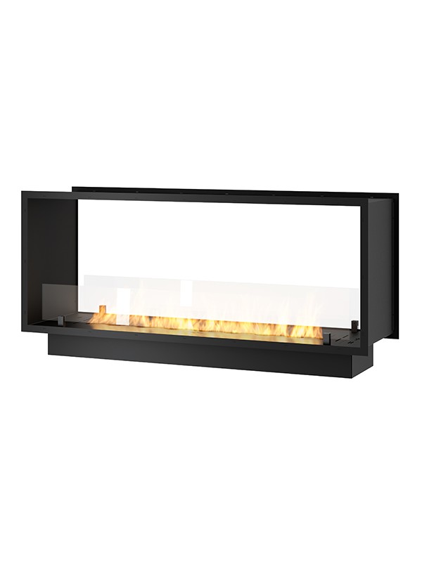 2side slim - biofireplace dupla face lareira embutida a bioetanol 120 cm