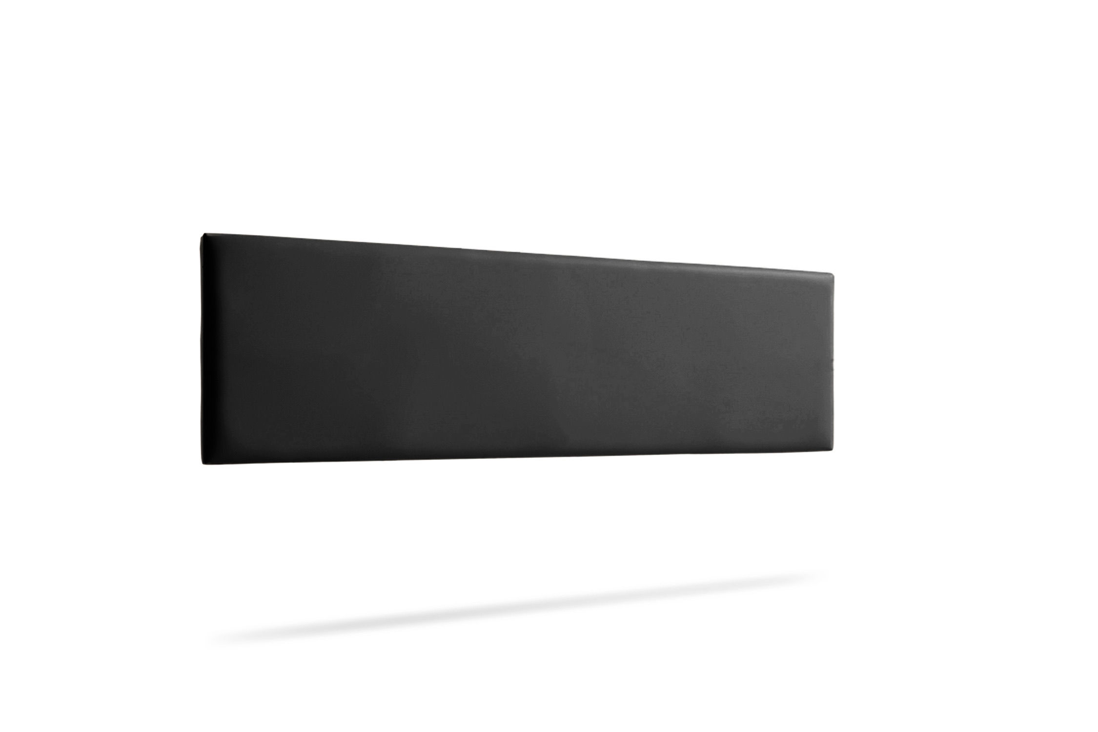 Cabeceira estofada nova pele sintética 160x50x5 cm - moonia