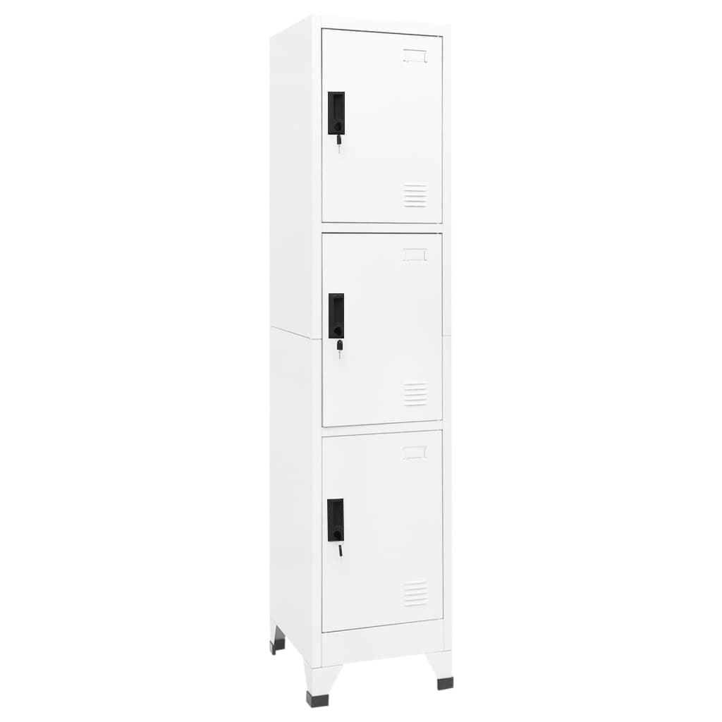 Cacifo 38x45x180 cm aço branco wgo6904