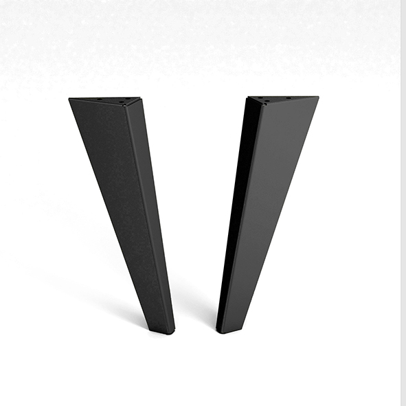 Rei | pé de metal 995 para mesa de centro ou armário | altura 30 cm | 90 x