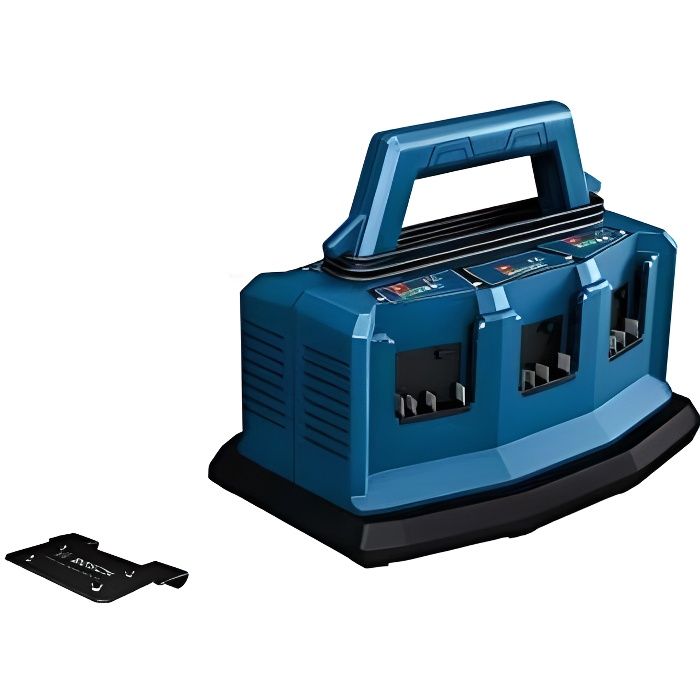 Carregador múltiplo 18v - 6 baterias - 8a