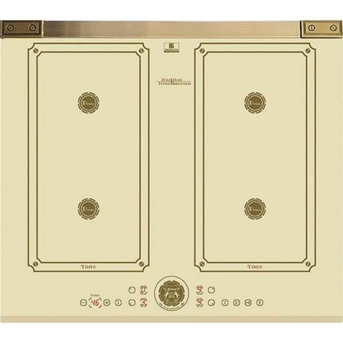 Placa de cozimento por indução - kaiser - kct 6745 fi elfad - 60 cm - 2 zon