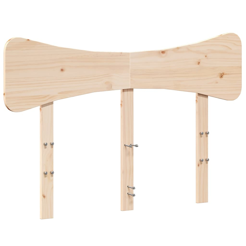 vidaXL cabecero de madera maciza de pino 120 cm