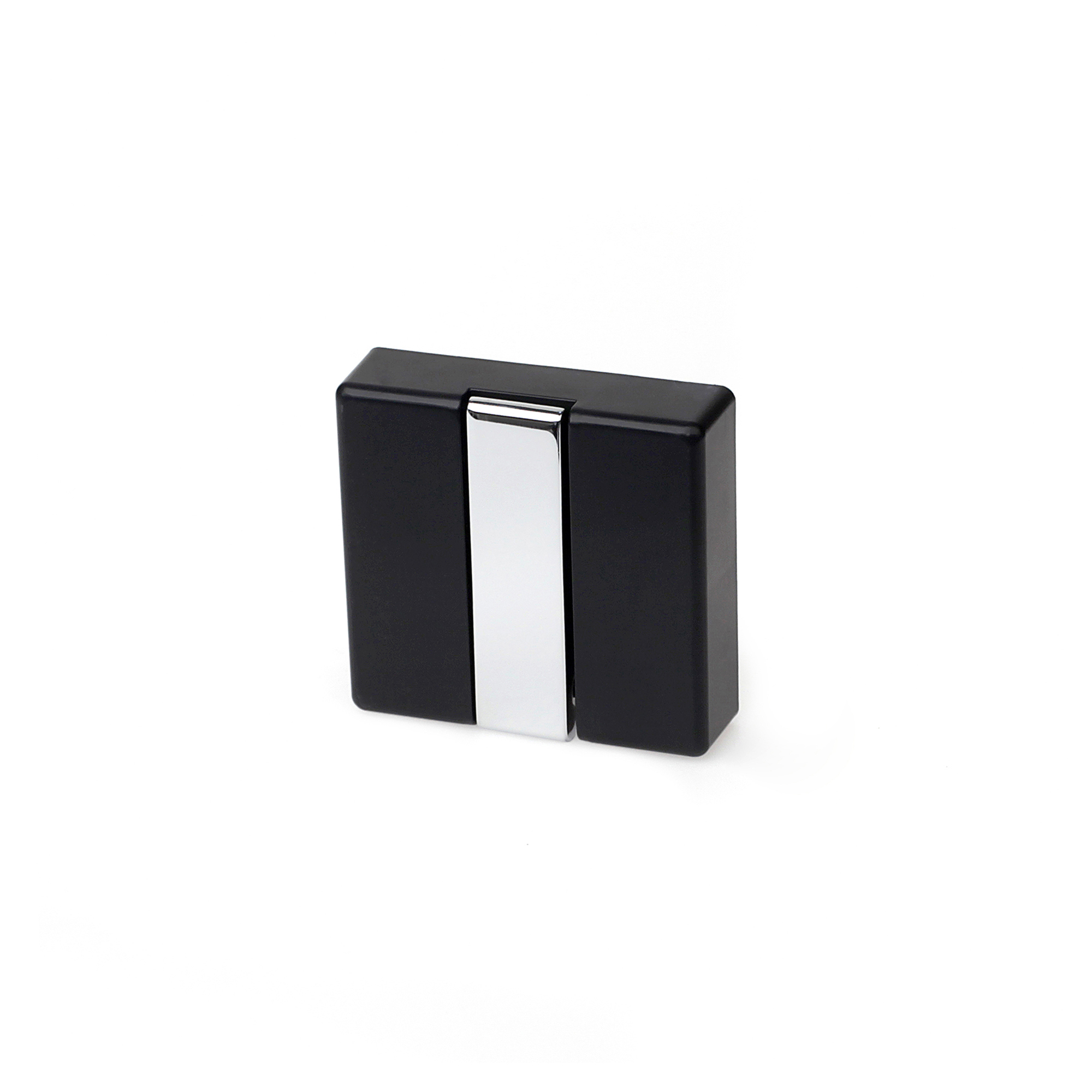 Cabide de parede rei 2-c500.1.03 | 76x72x20 mm | preto | plástico