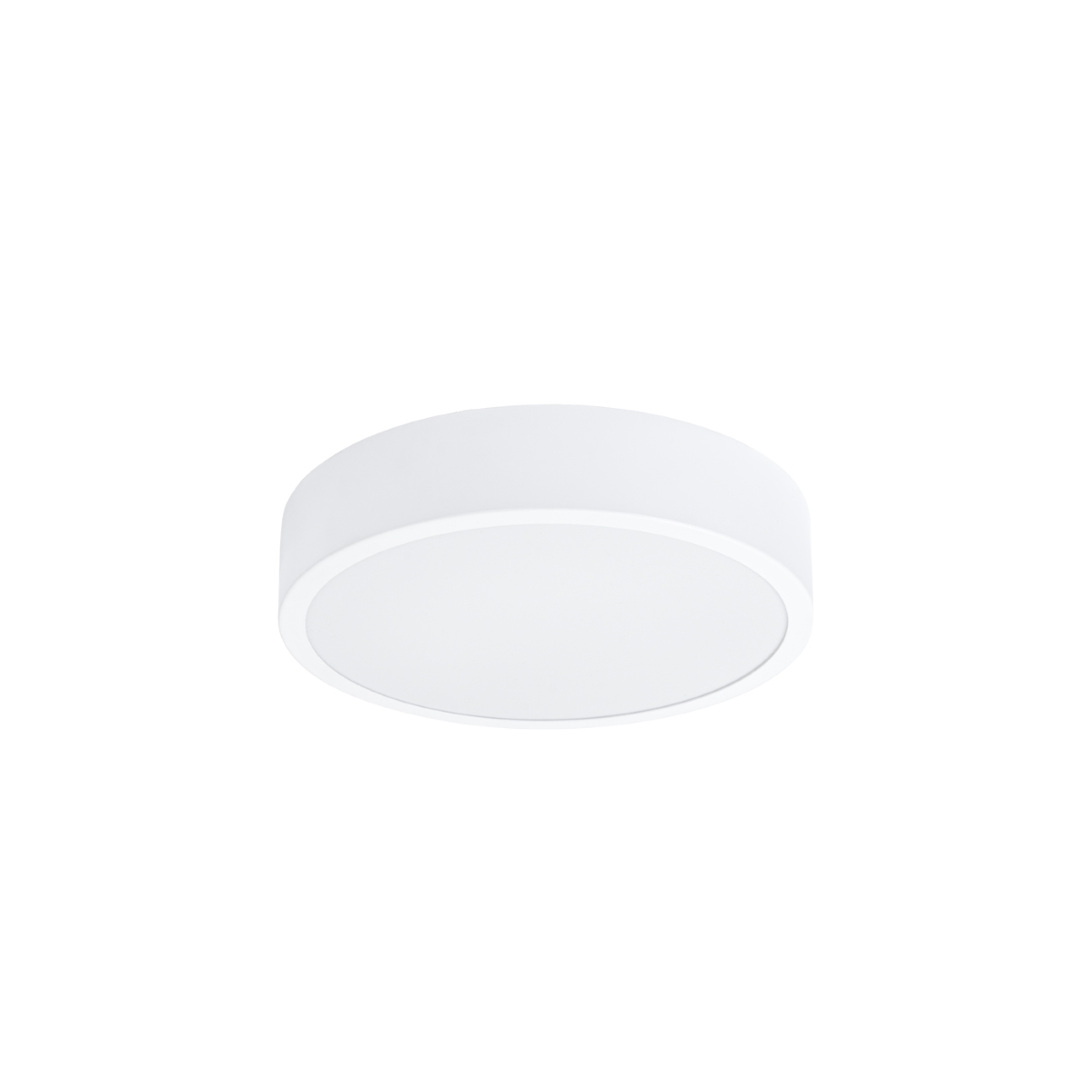Lámpara de techo onyx 1 blanco aluminio 30x6x30cm