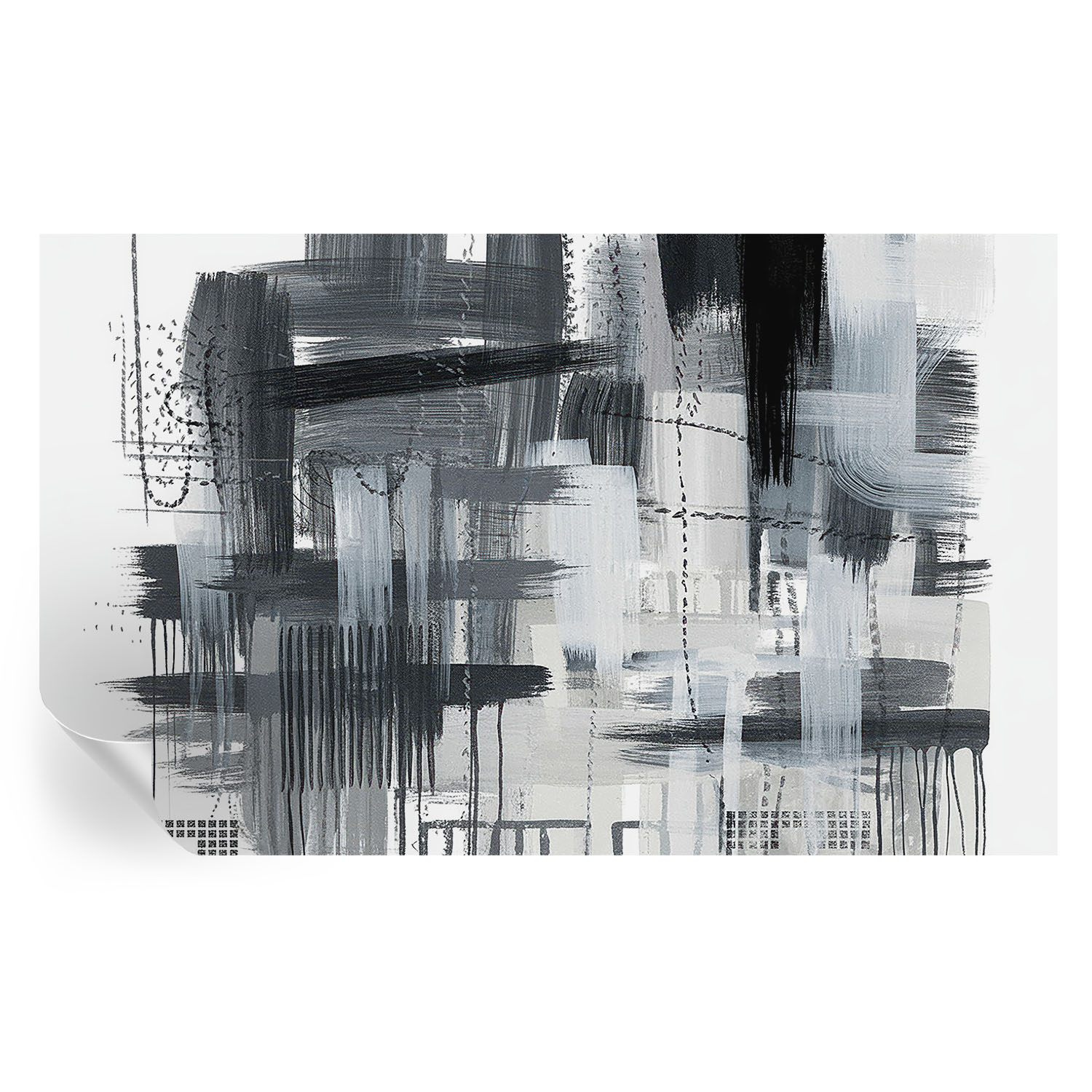 Papel de parede adesivo arte moderna 416x254 tulup