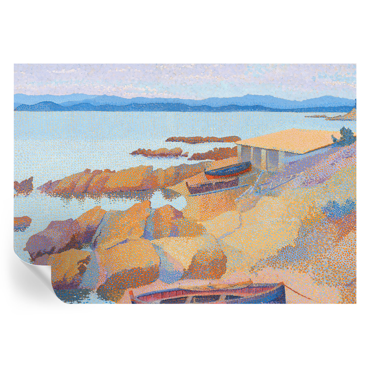Papel de parede autocolante vista para o mar 208x146 tulup