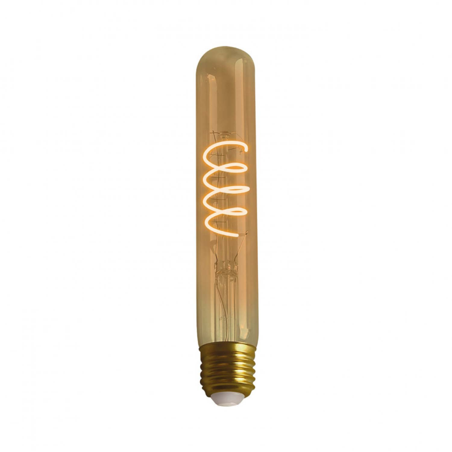 Lâmpada LED de filamento tubular E27 4w 200lm regulável 2100k