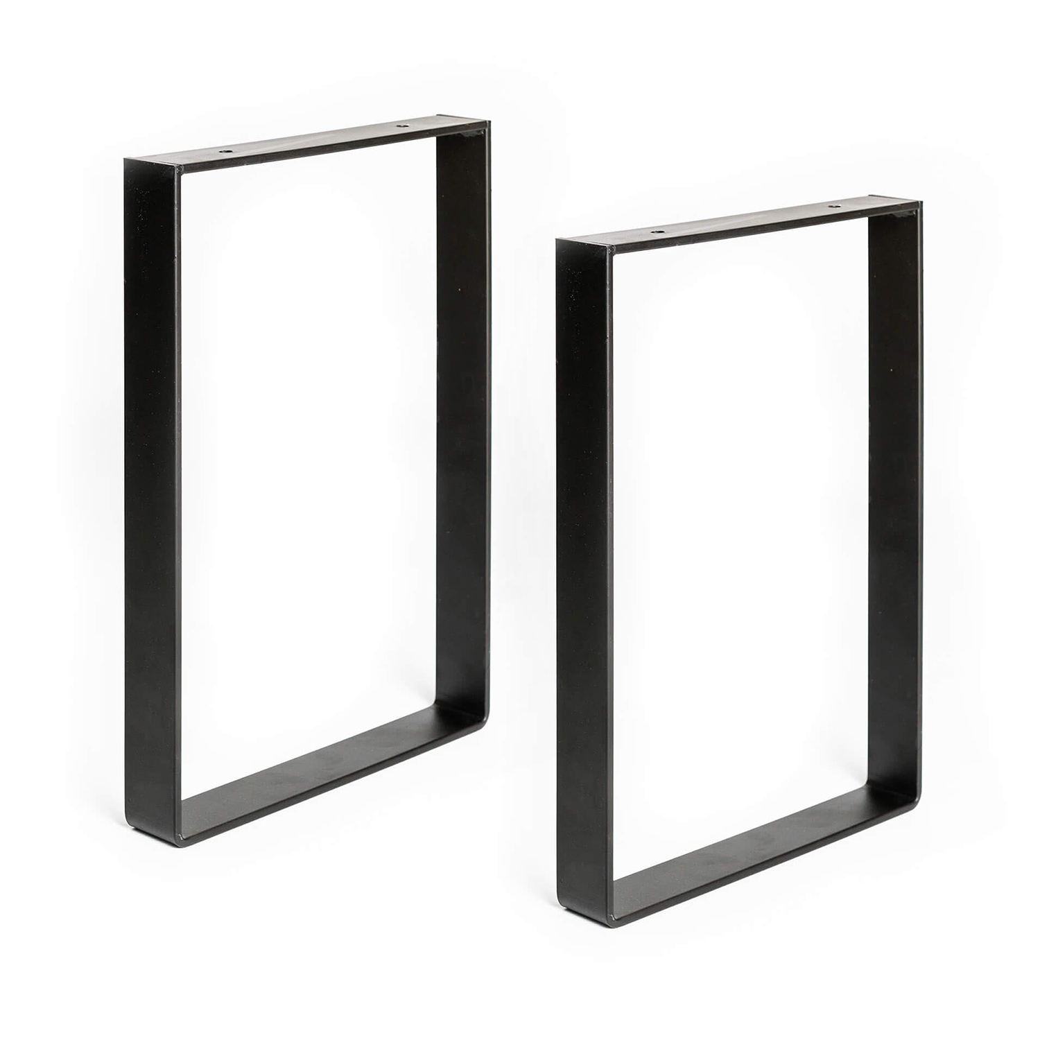 Rei | conjunto de 2 pés para mesas estilo industrial | 250x40x350mm | feito