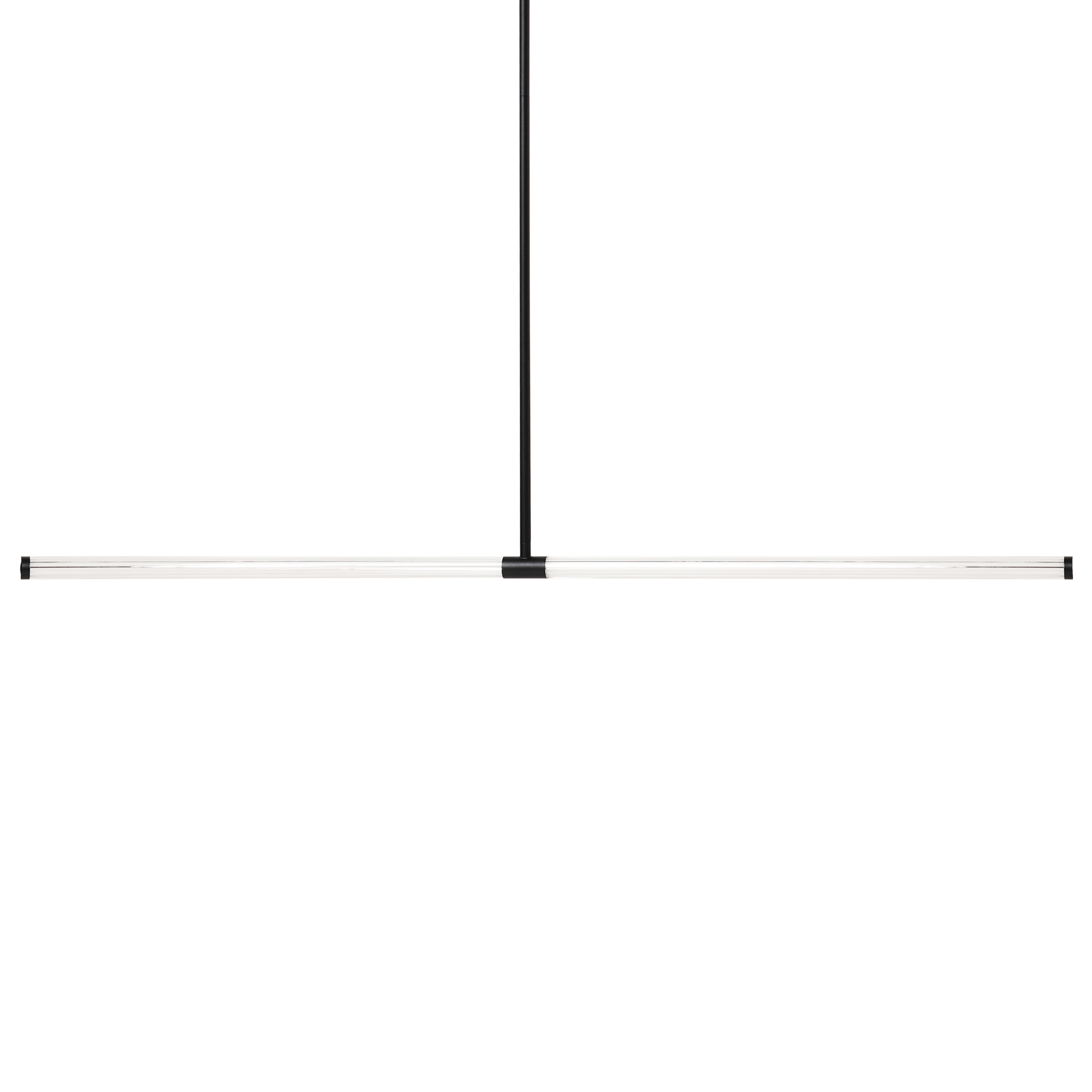 Candeeiro LED suspenso magara metal preto