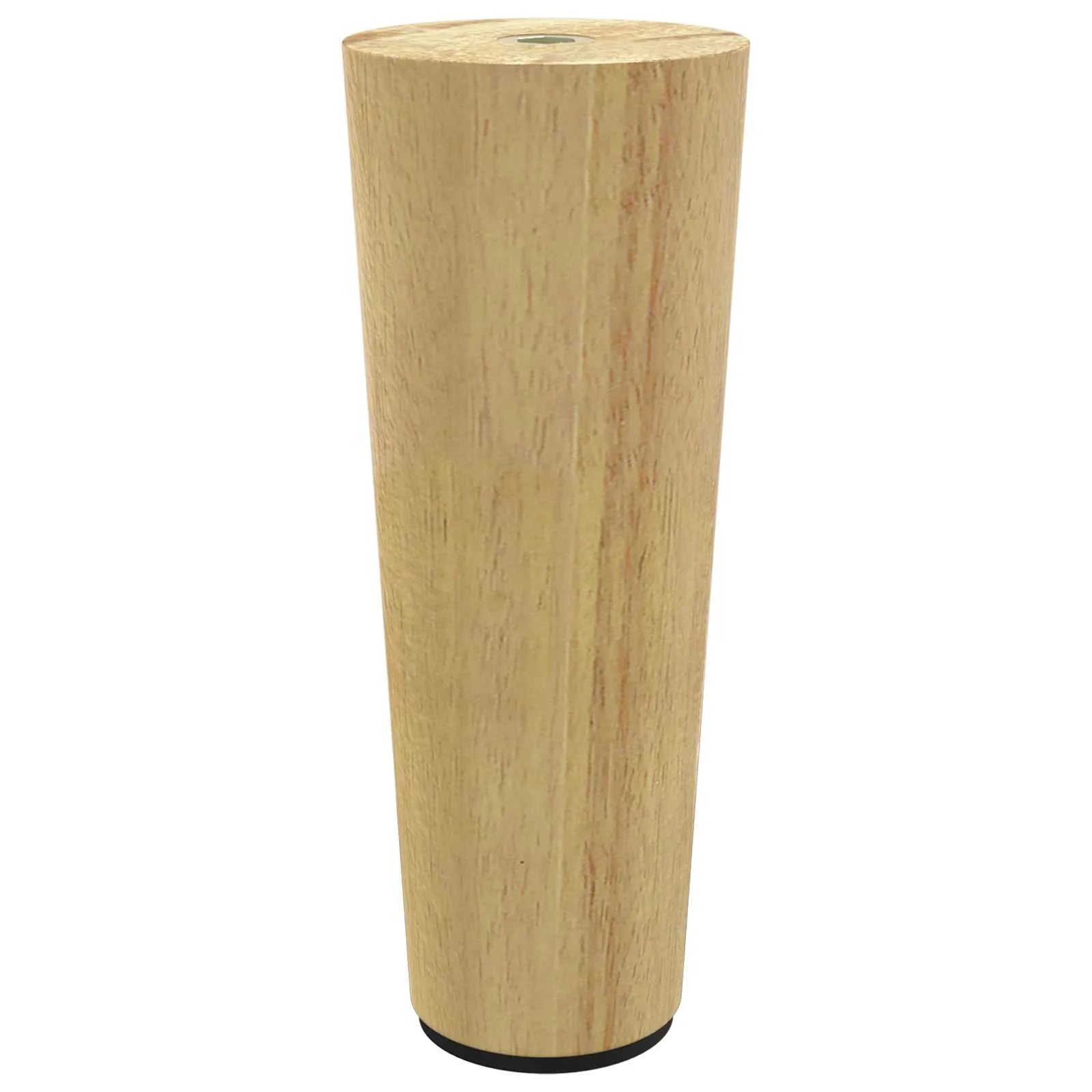 Juego de 2 patas de mueble modernas y cónicas