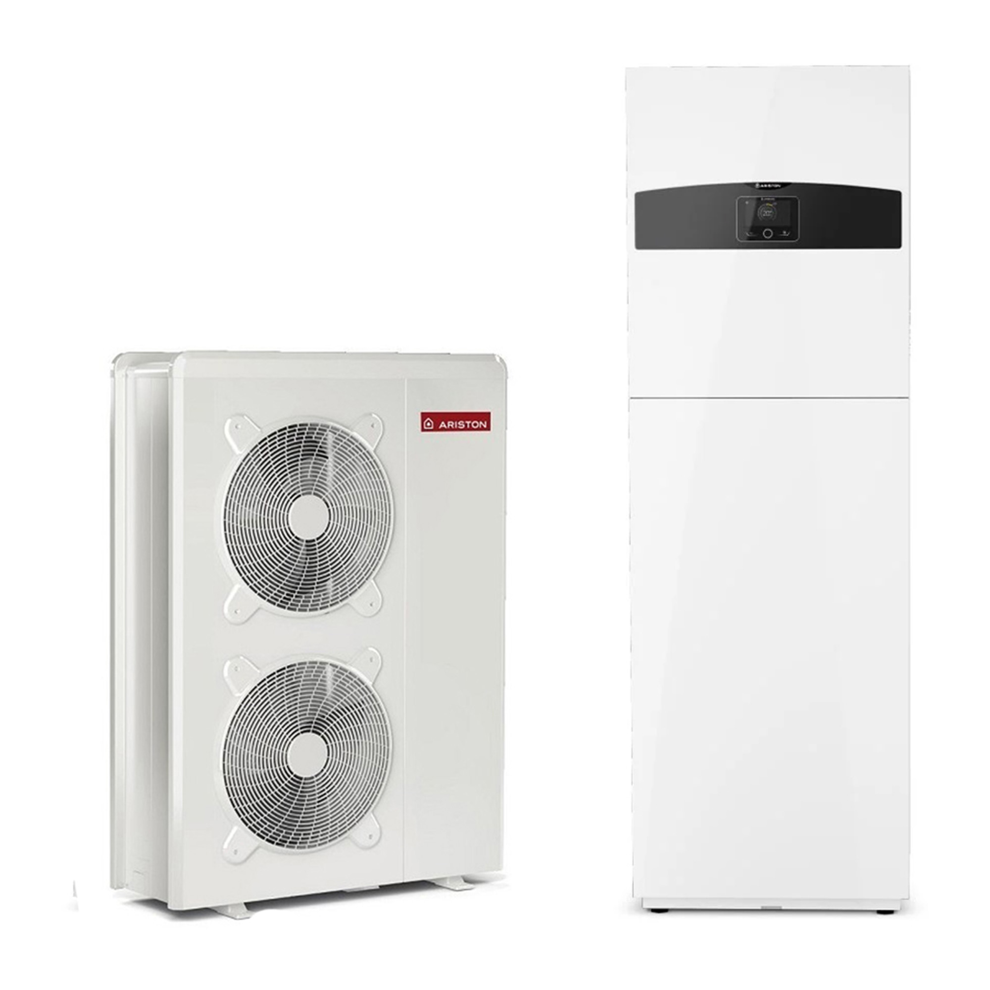 Bomba de calor conectada ar/água monobloco nimbus compact m com apoio elétr