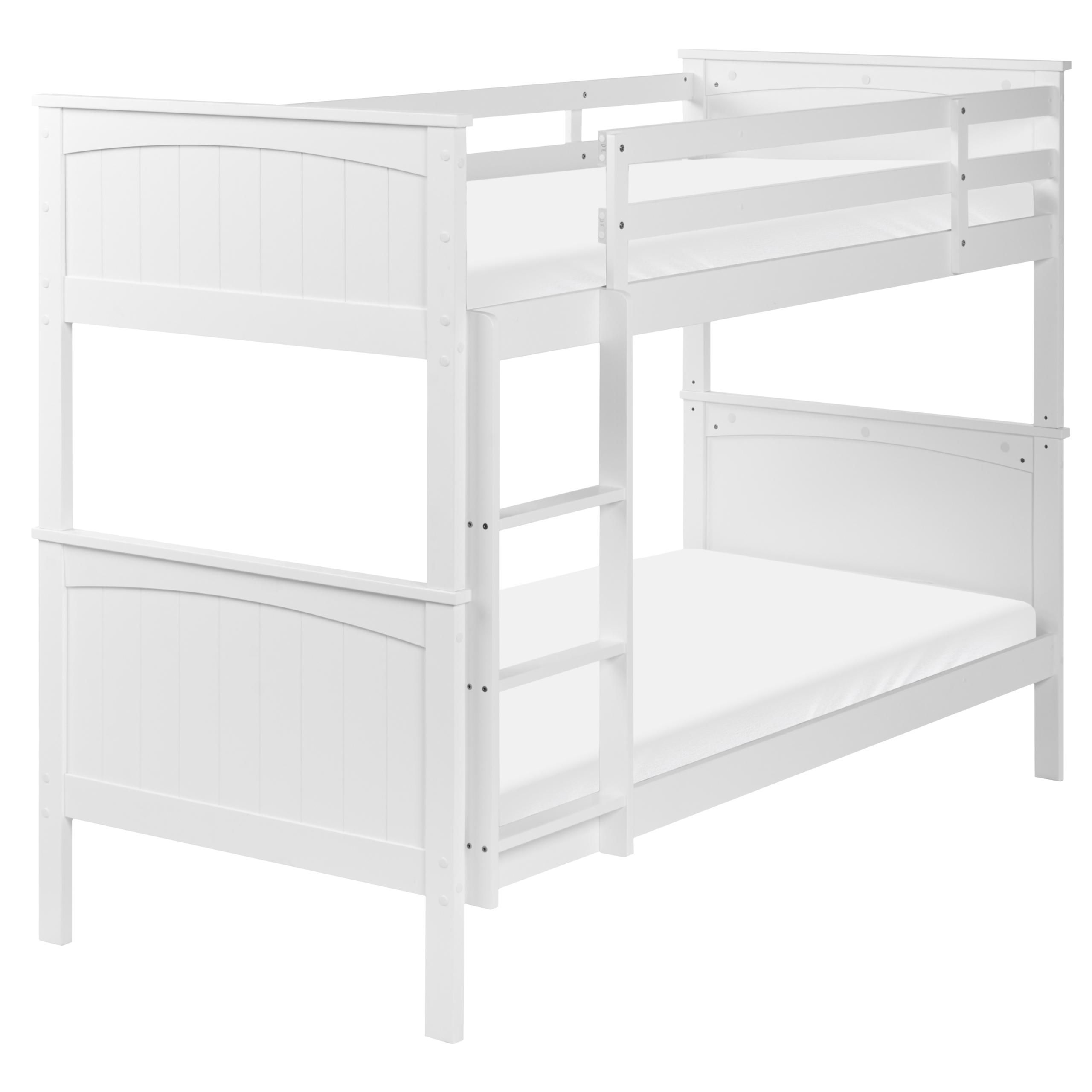 Beliche madeira de pinho albon 90 x 200 cm branco