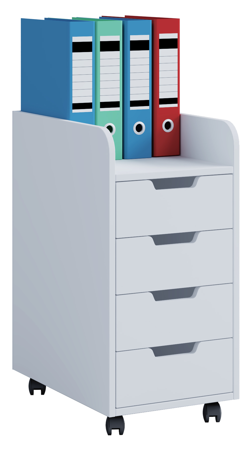 Contenedor de rollo konal blanco 0