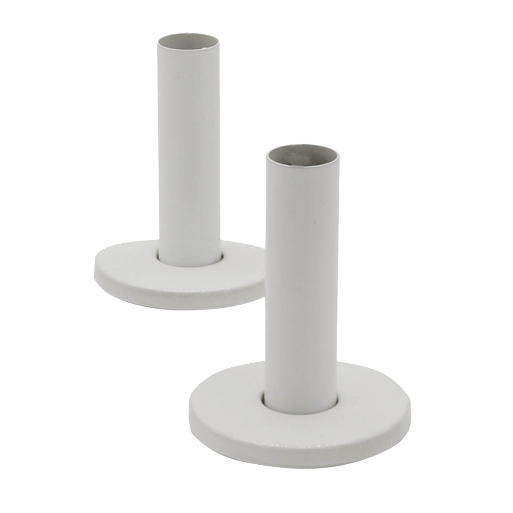 Kibath capa para tubo de secador toalhas redondas kit em latão branco fosco