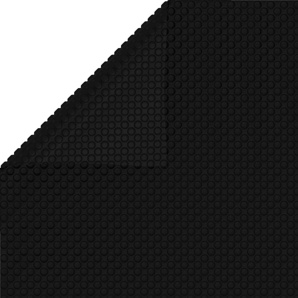 Cobertura para piscina 549x274 cm pe preto