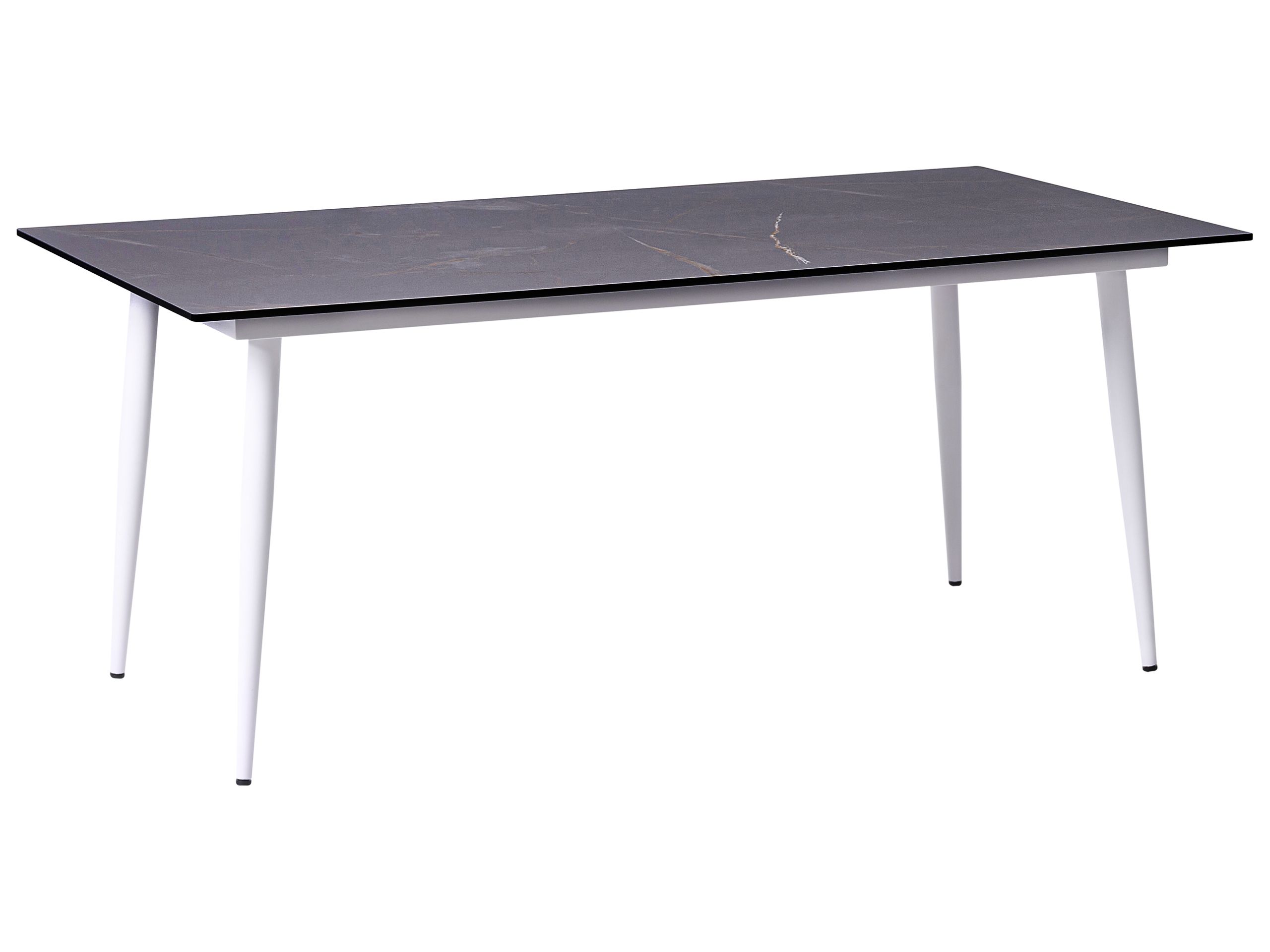 Mesa de jantar termolaminado de alta pressão (hpl) branco tolentino