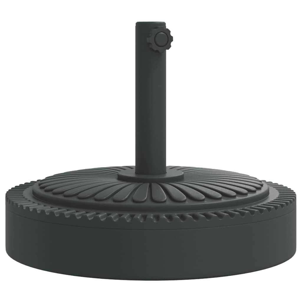 Base de guarda-sol para postes de ø38/48 mm 25 kg redondo