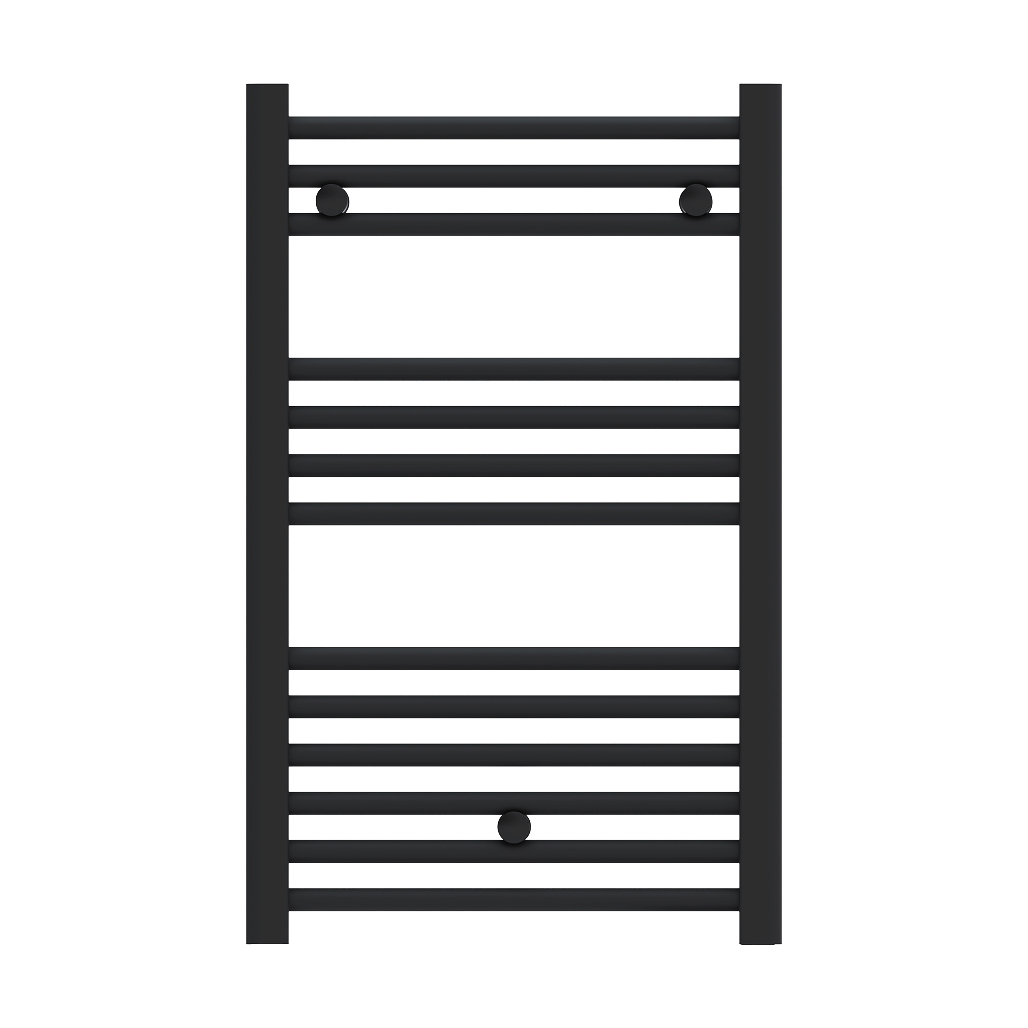 Radiador toalheiro de agua ocean preto 803x550mm