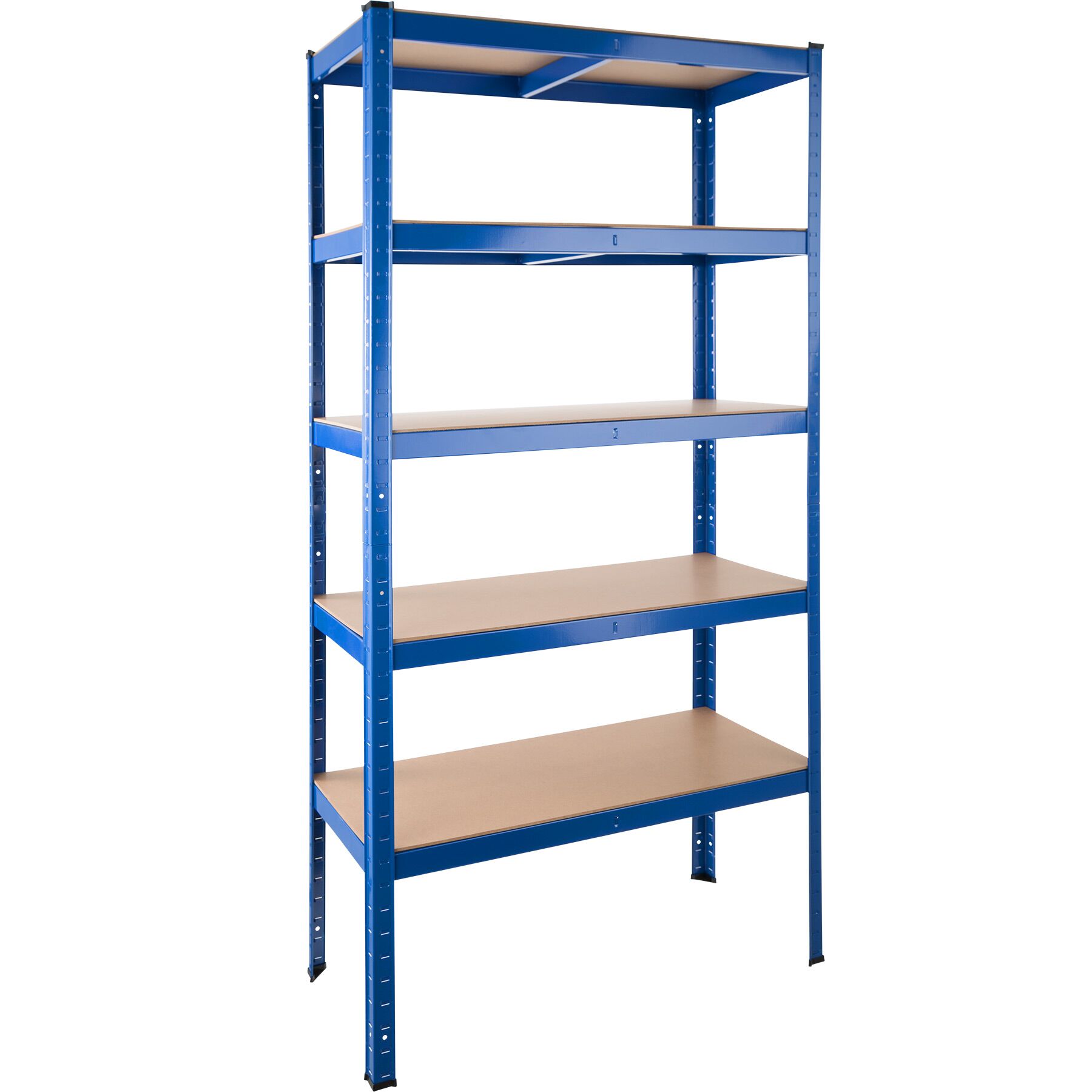 Prateleira metálica 5 baldas hasta 875 kg 90,5 x 40,5 x 180,5 cm azul